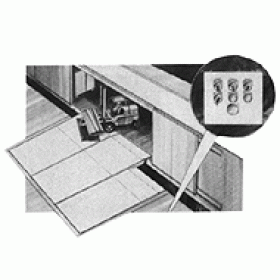 Rail dock leveler features capacities of up to 60,000 lbs.